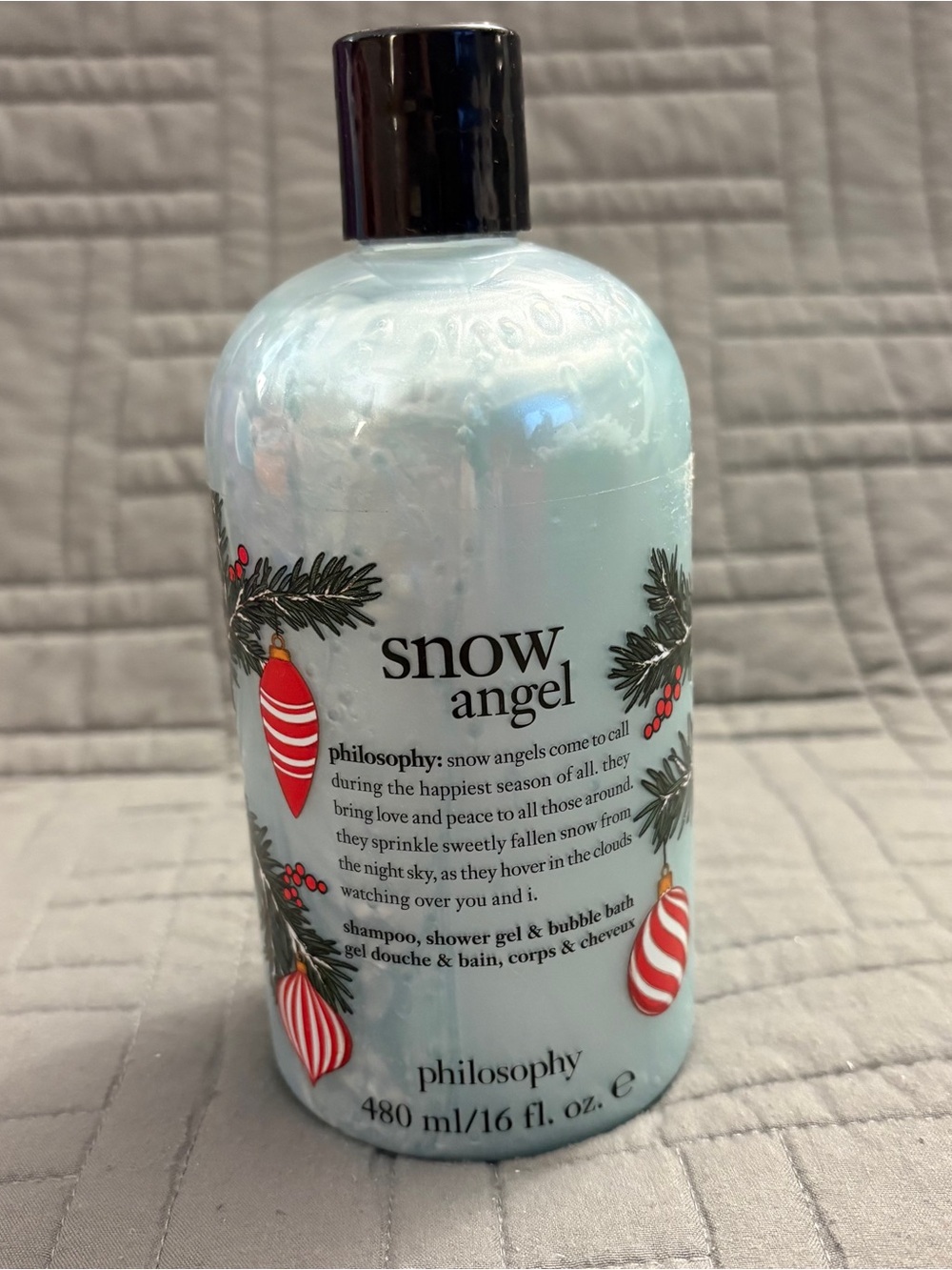 Philosophy Snow Angel Shampoo, Shower Gel & Bubble Bath 16 fl. oz.